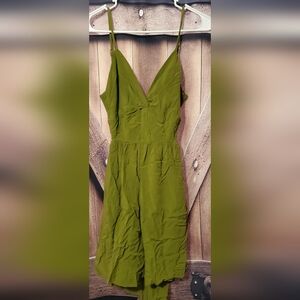 Cupshe, Size Small, Olive Green Sleeveless Dress